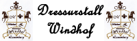Dressurstall Windhof Banner
