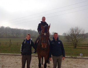 Team Sascha Schulz, Christophe Umbach und Helena Bicker