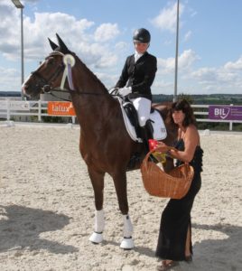 Minna Uronen mit Balou